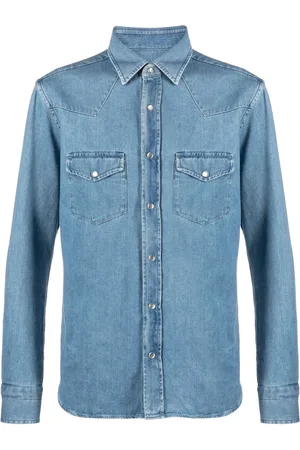 Tom Ford Camisa de mezclilla manga larga