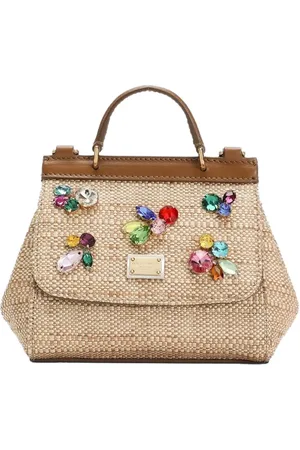 Dolce & Gabbana Bolsa de hombro con placa del logo