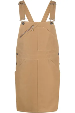 A.P.C. Vestido estilo jumper con cuello cuadrado