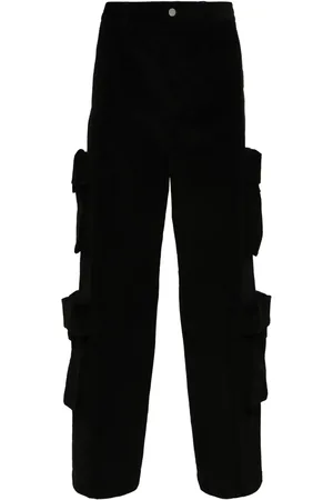 AMIRI Pantalones de pana con tiro medio