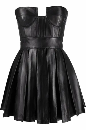 Balmain Vestido corto con abertura