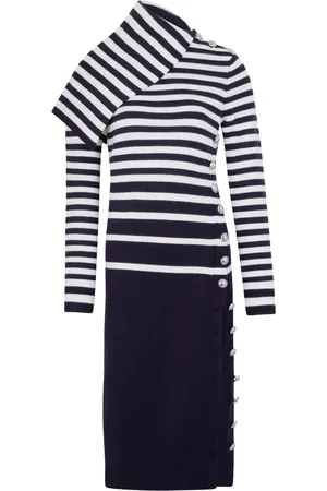 Paco rabanne Vestido midi de lana