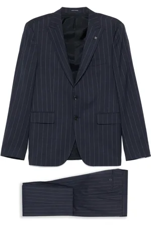 TAGLIATORE Traje con botones y motivo de rayas