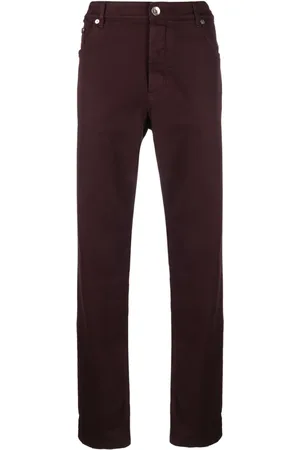 Brunello Cucinelli Jeans rectos con tiro medio