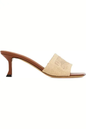Salvatore Ferragamo Mules Venna con tacón 55mm