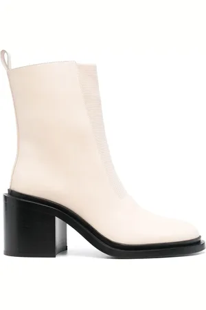 Jil Sander Botas con tacón cuadrado
