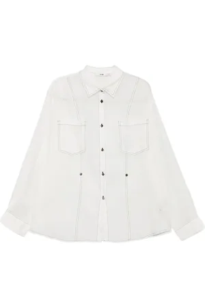 売れ筋商品|||ビーヤング シャツ レディース トップス BYIDOTTY - Button-down blouse - black mix ビーヤング シャツ レディース トップス BYIDOTTY - Button-down