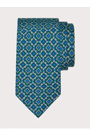 Salvatore Ferragamo Hombre Corbatas - Corbata de seda estampado Gancini
