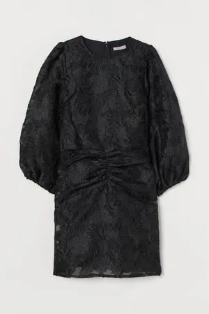 H&M Vestido de brocado