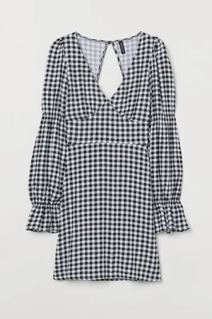 H&M Vestido de cuello en V
