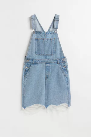 H&M Mujer De mezclilla - Vestido overol en denim - Blue