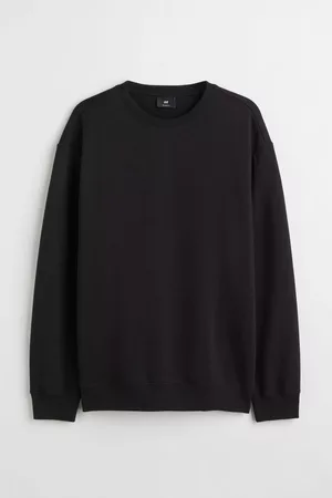 H&M Hombre Playeras y Tops - Sudadera Relaxed Fit - Black