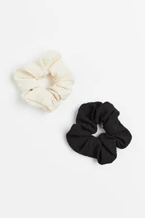 H&M 2-pack de scrunchies - Black