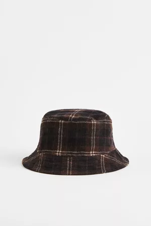 H & M Hombre Gorros - Gorro pescador de pana - Brown