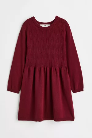 H&M Vestido en tejido texturizado