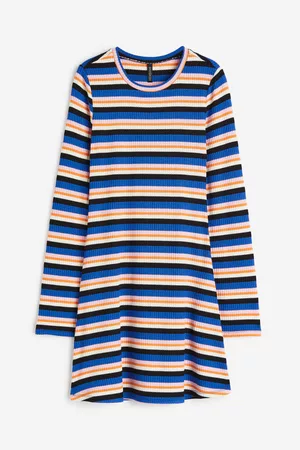H&M Vestido acanalado