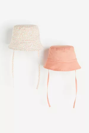 H&M Niño y chico adolescente Sombreros - 2-pack sombreros para el sol - Orange