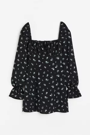 H&M Vestido de crepé