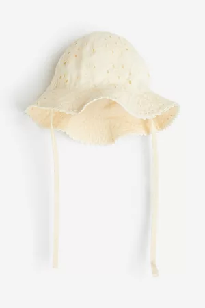 H&M Niño y chico adolescente Gorro pescador - Gorro en bordado inglés