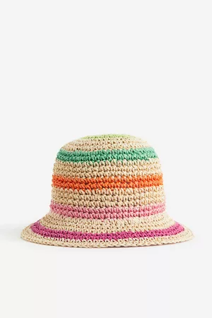 H&M Hombre Sombreros de paja - Sombrero de paja - Pink
