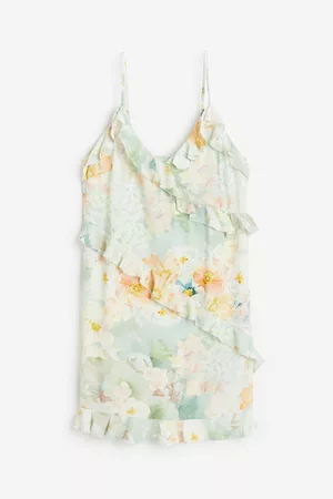 H&M Mujer Vestidos Cortos y Sexys - Vestido con olanes