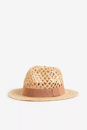 H&M Mujer Sombreros de paja - Sombrero de paja - Beige