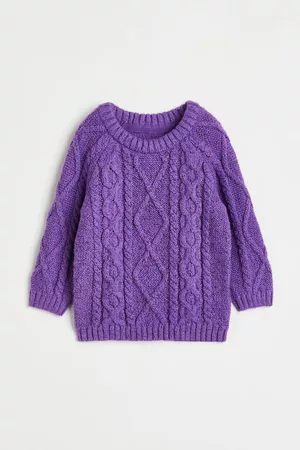 H&M Suéter en tejido trenzado