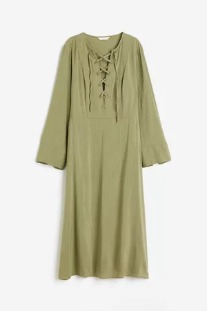 H&M Vestido con lazos