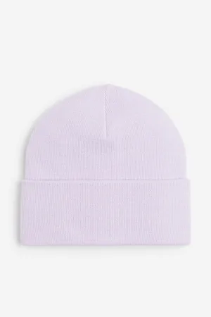 H&M Gorro en tejido acanalado