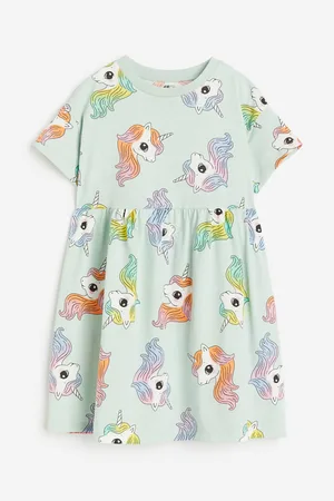 H&M Vestido estampado de punto