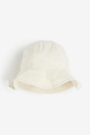 H&M Gorro para el sol en bordado inglés