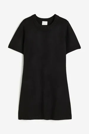 H&M Vestido mini tejido