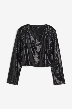 H&M Blusa de lentejuelas