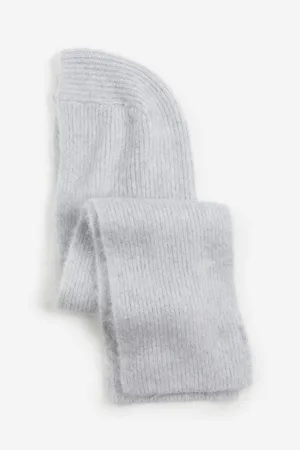 H&M Bufanda con gorro en mezcla de mohair