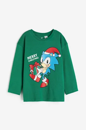 H&M Playera de manga larga con diseño