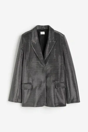 H&M Blazer brilloso