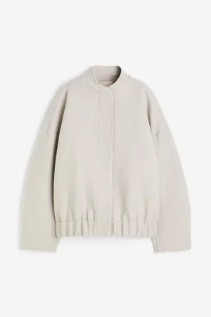 H&M Chamarra bomber en mezcla de lana