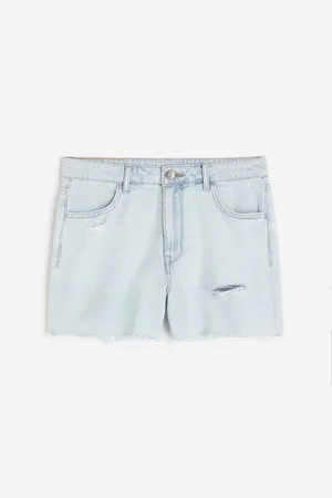 H&M Shorts Feather Soft Denim