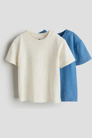 H&M 2-pack Playeras en punto de algodón