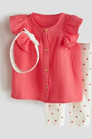 H&M Conjunto de 3 Piezas en algodón