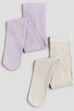 H&M 2-pack de mallas en punto fino