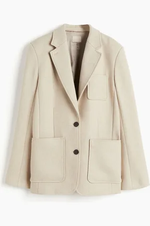 H&M Blazer en mezcla de lana