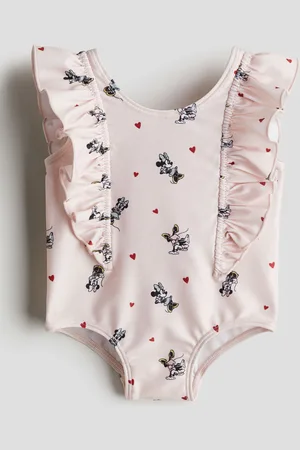 H&M Traje de baño con borde de olán