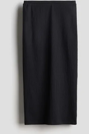 H&M Falda maxi de punto