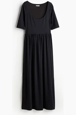 H&M Vestido de punto con escote de ojal