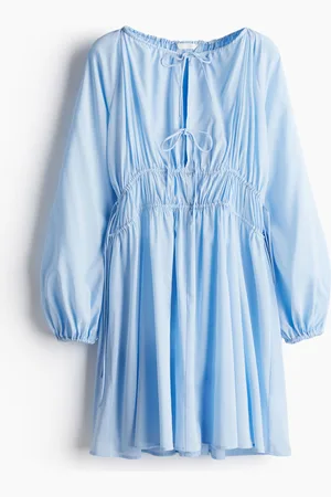 H&M Vestido con cordón de ajuste