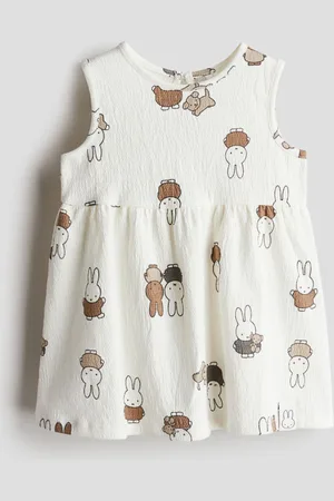 H&M Vestido estampado de punto