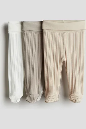H&M 3-pack Leggings con pretina plegable