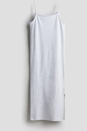 H&M Vestido slip de punto