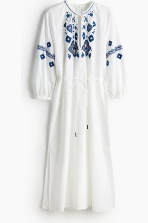 H&M Vestido con bordado
